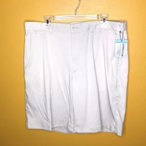 Cyprus Club Shorts Khaki Comfort Fit Pockets 38 New